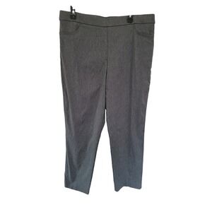 Alfred Dunner Allure Gray Super Stretch Modern Fit Slimming Pants 16P‎ #19